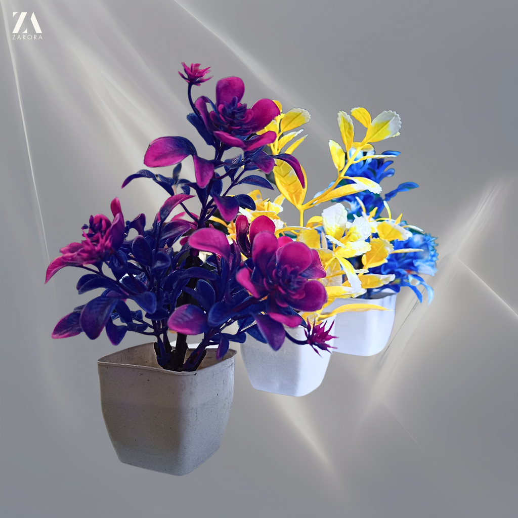 Flower pots (set of 3)