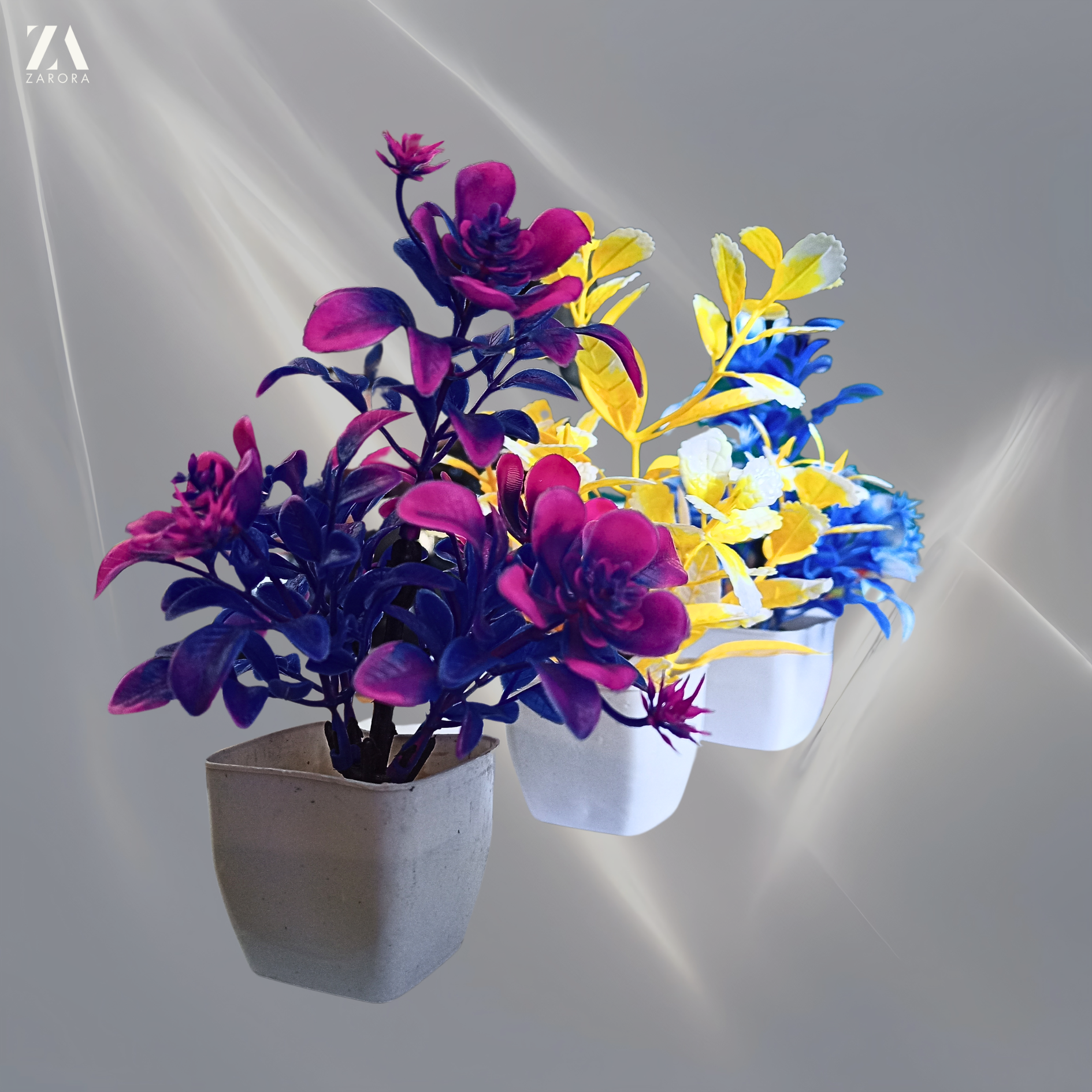 Flower pots (set of 3)
