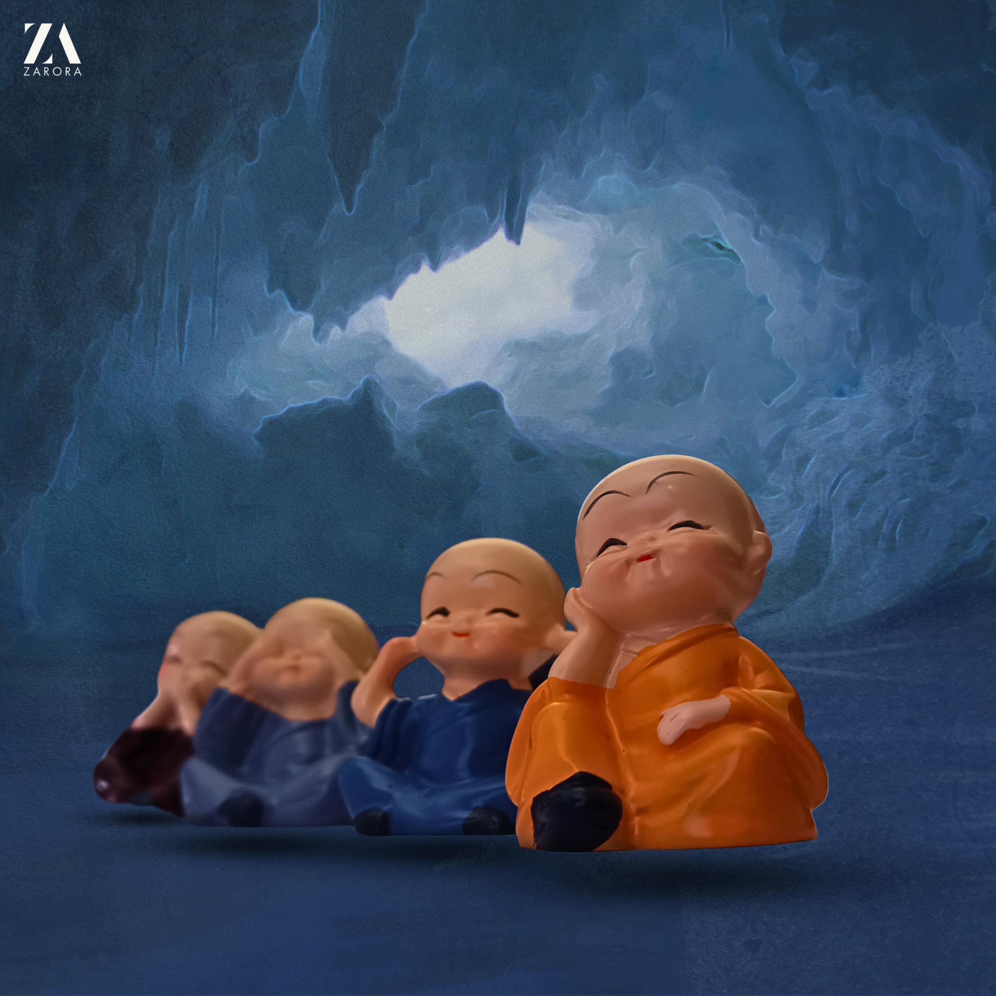 Little Monks of Joy – 4 Piece Set