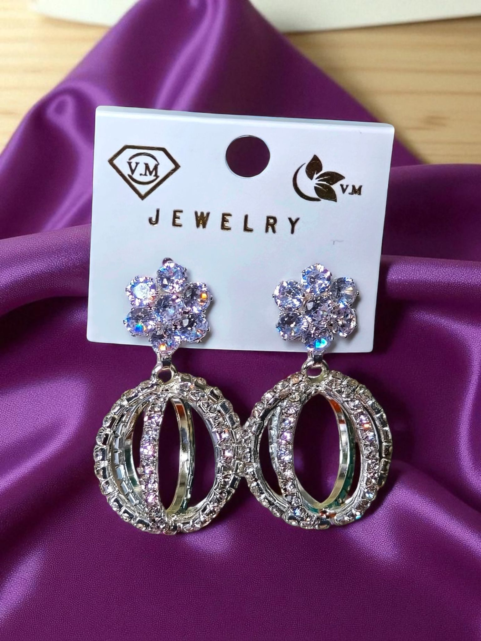 Galaxy Bloom Hoops