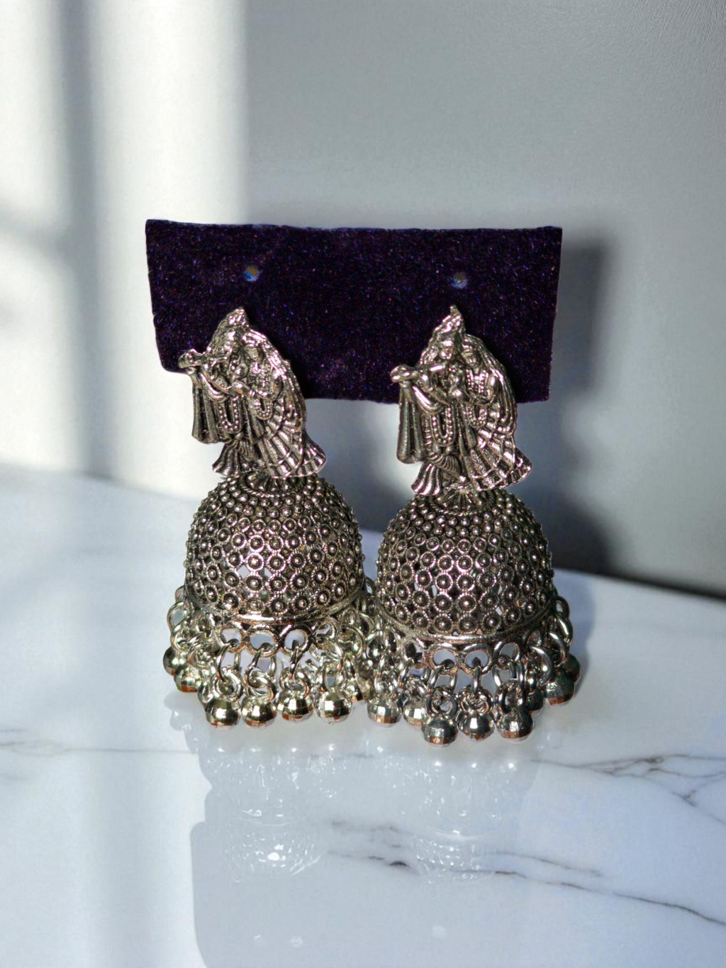 Zarora Divine Krishna Jhumka Earrings