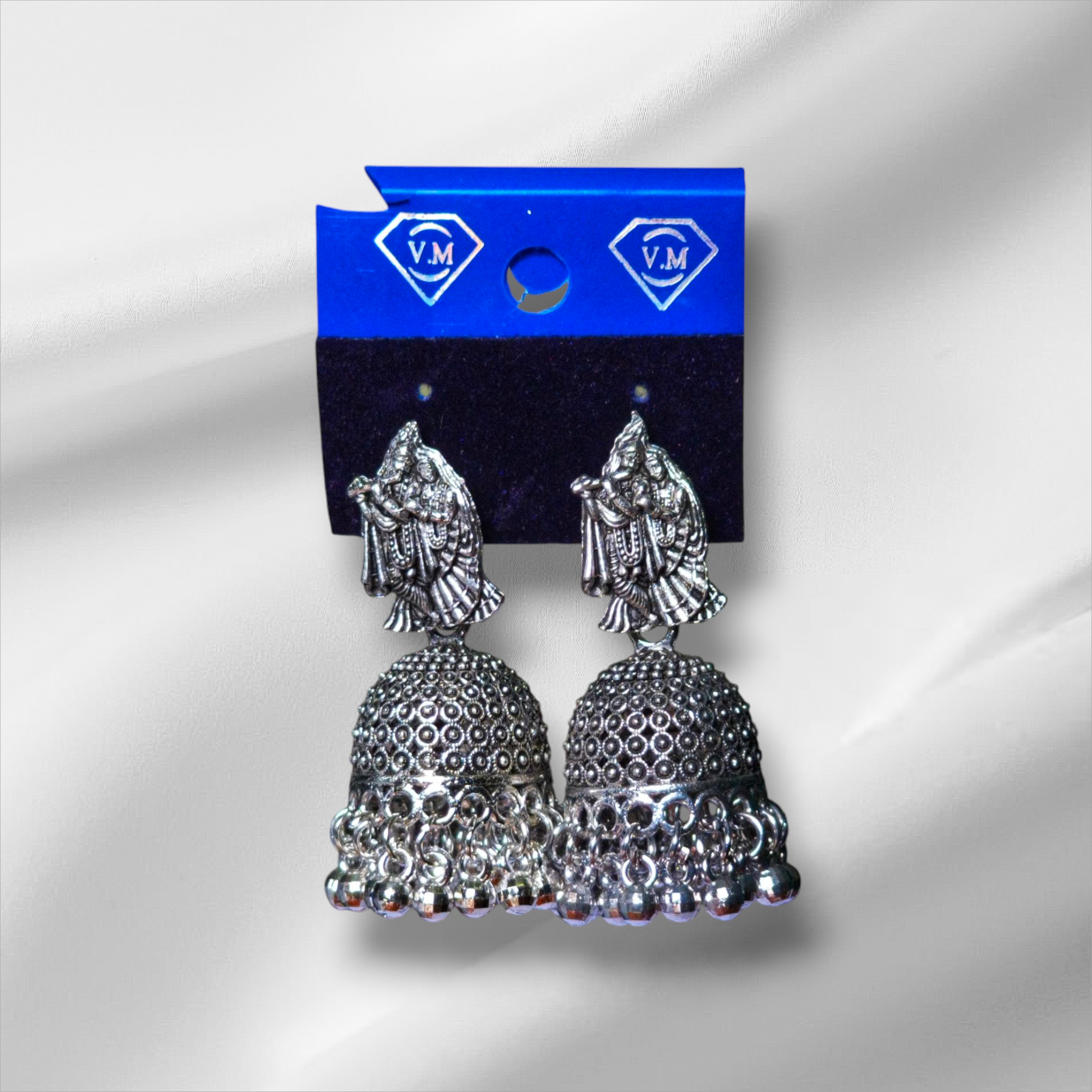 Zarora Divine Krishna Jhumka Earrings