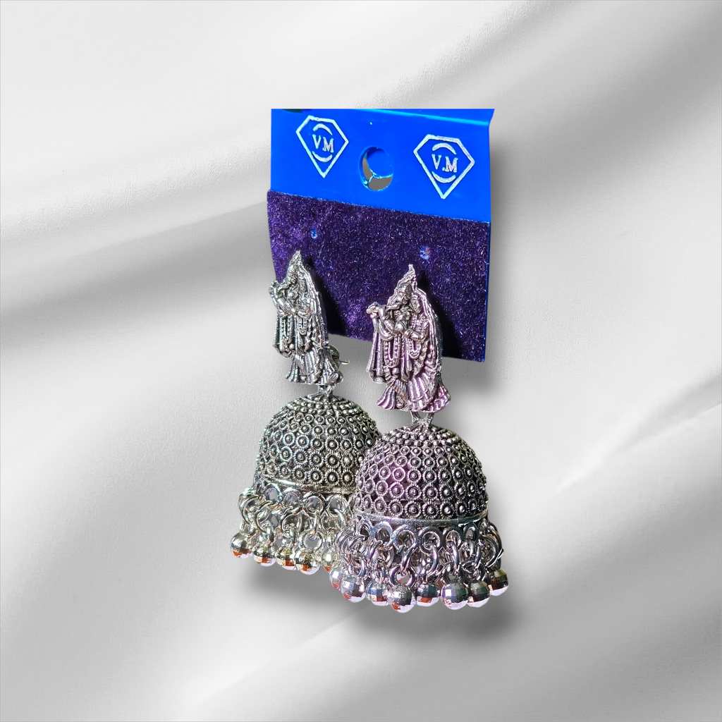 Zarora Divine Krishna Jhumka Earrings