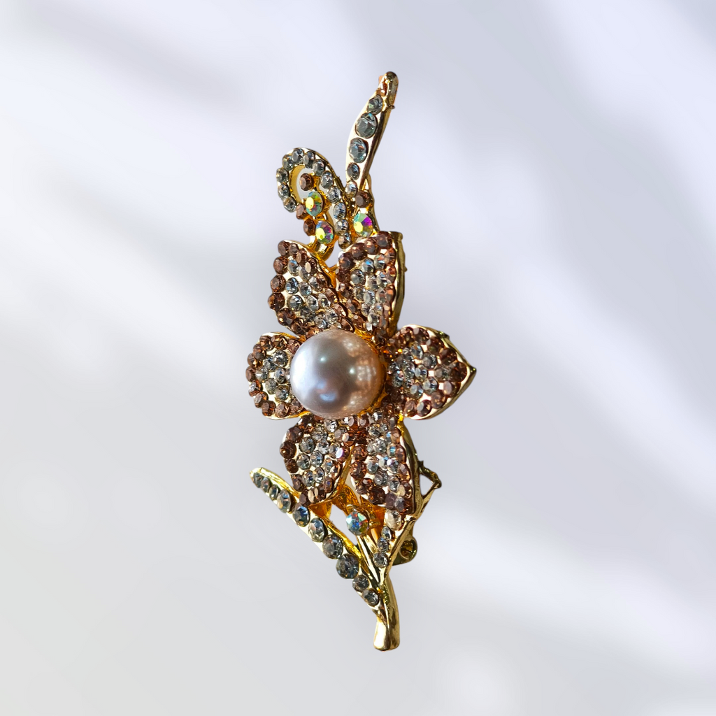 Zarora Blooming Pearl Brooch
