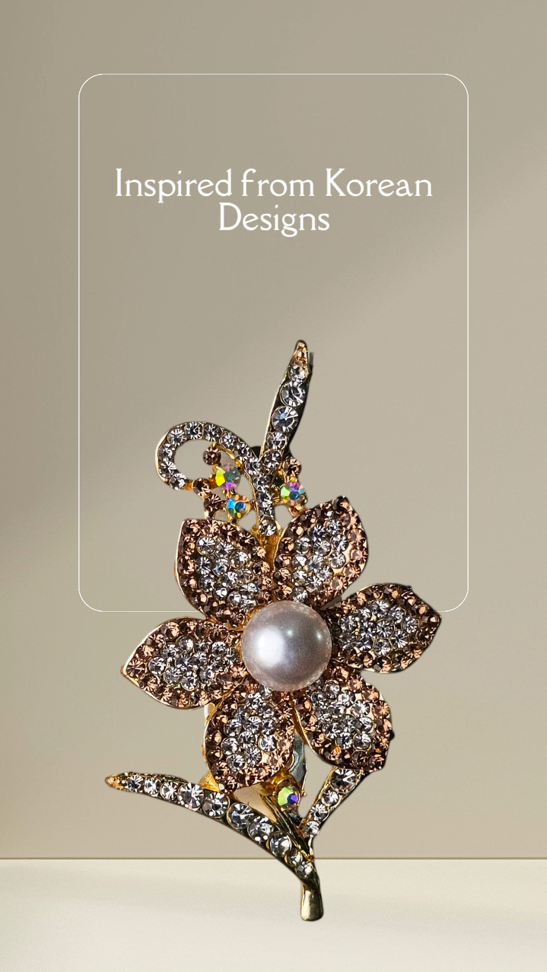Zarora Blooming Pearl Brooch