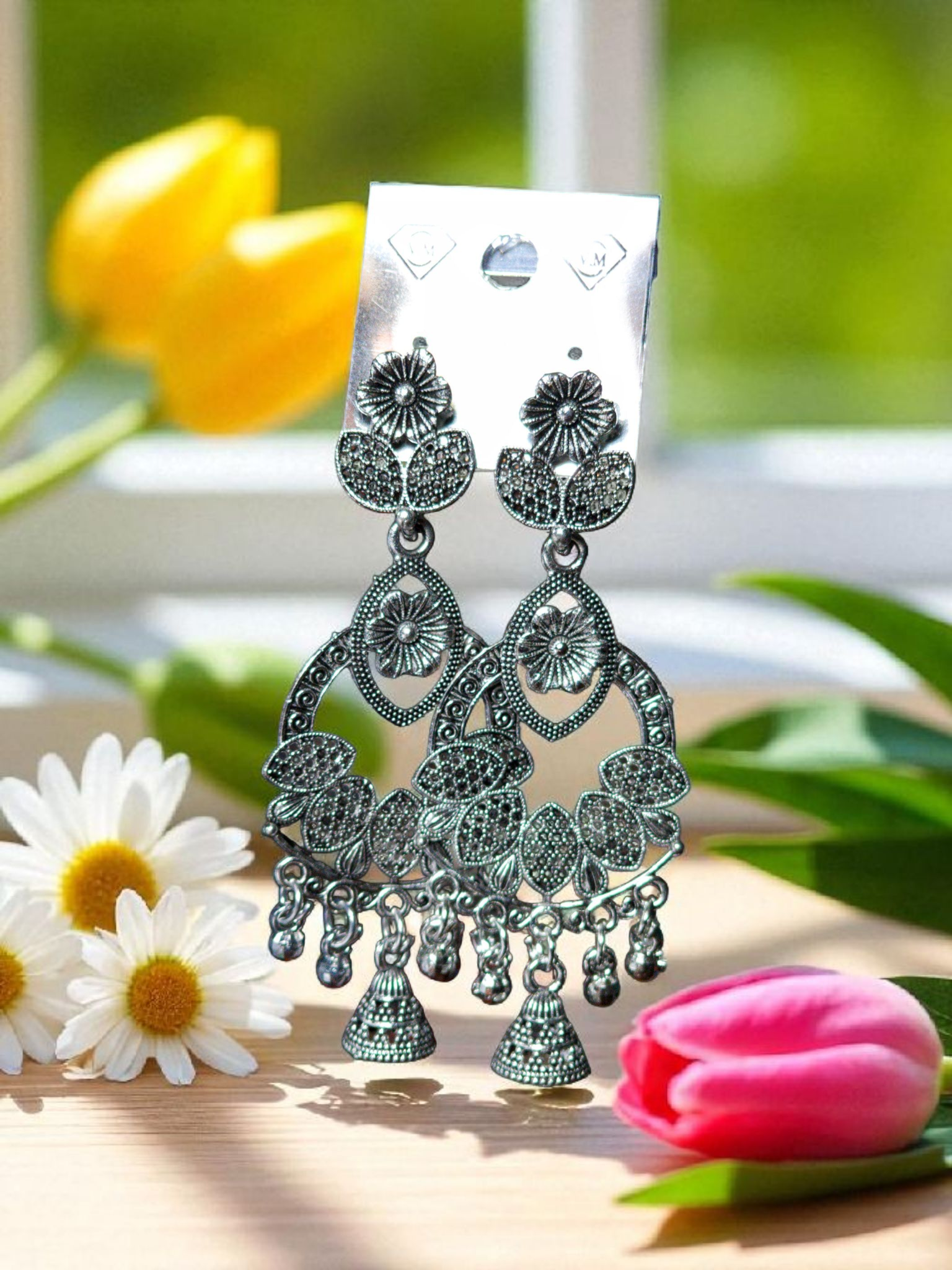Zarora Heritage Chandelier Earrings