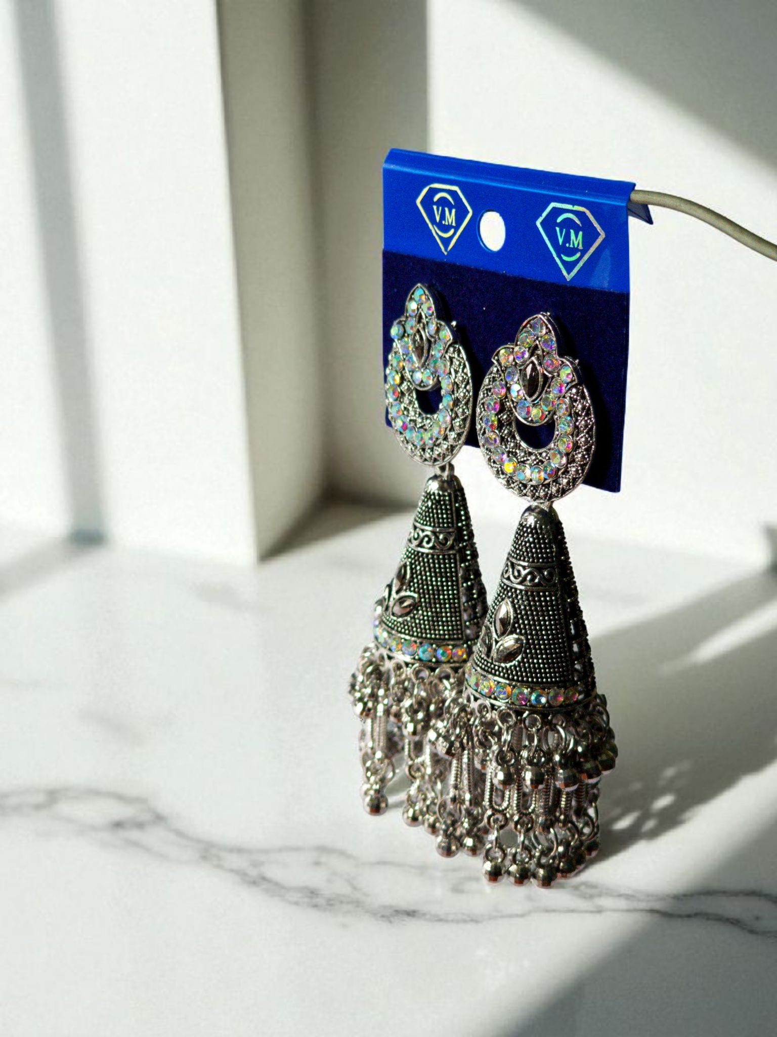 Zarora Celestial Chandelier Earrings
