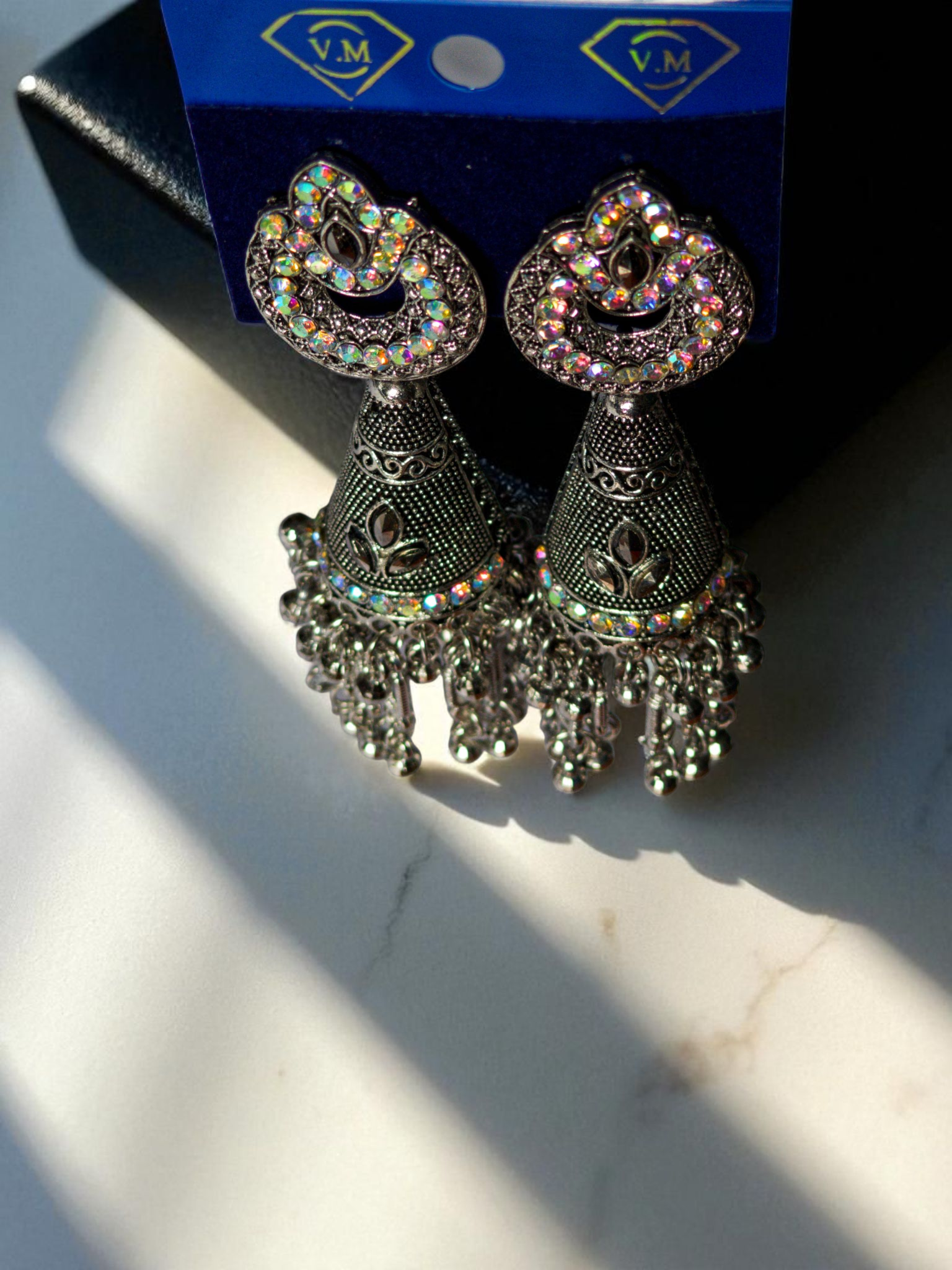 Zarora Celestial Chandelier Earrings