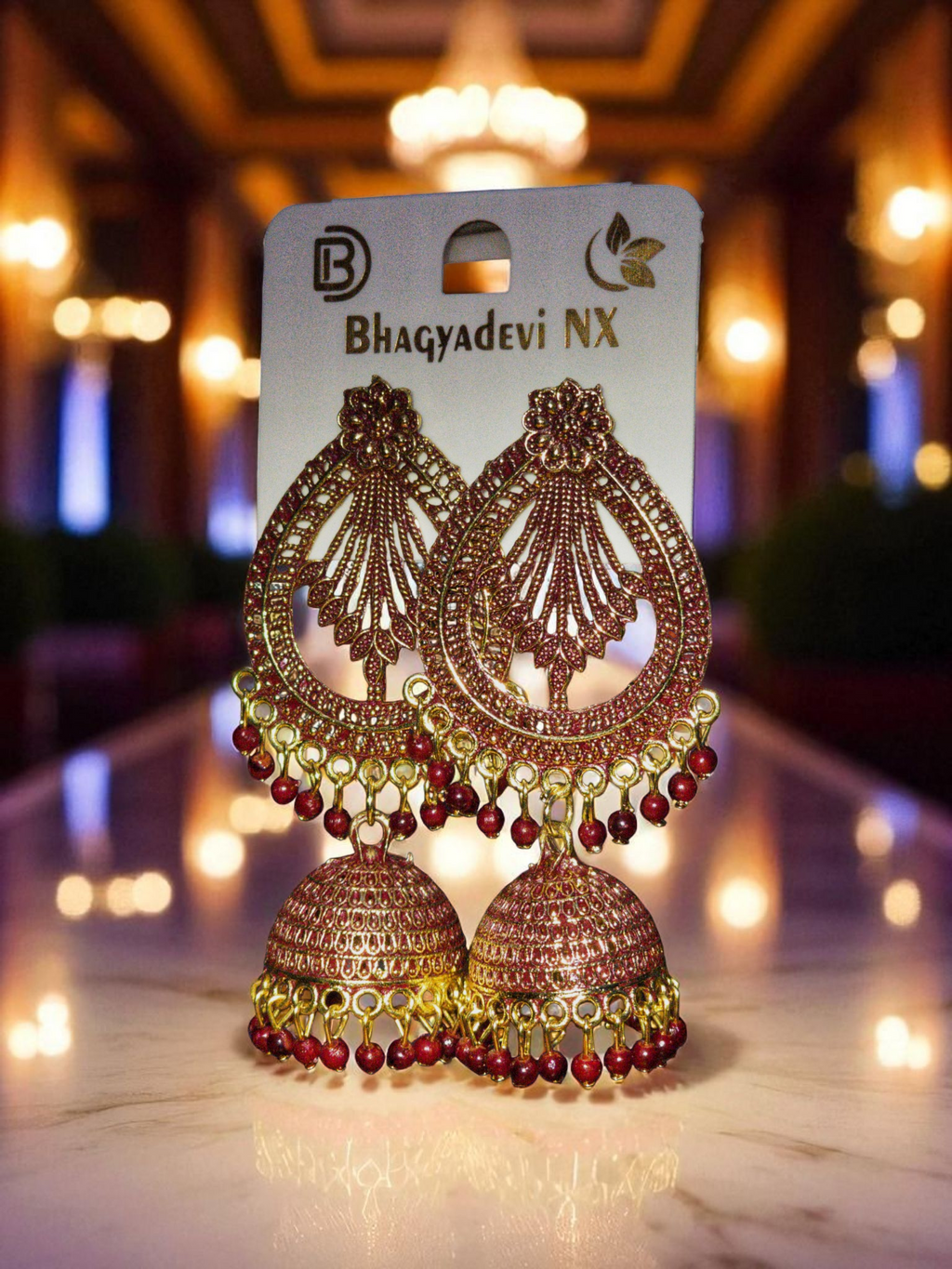 Rakhi Combo 3 Jhumka and 1 key chain