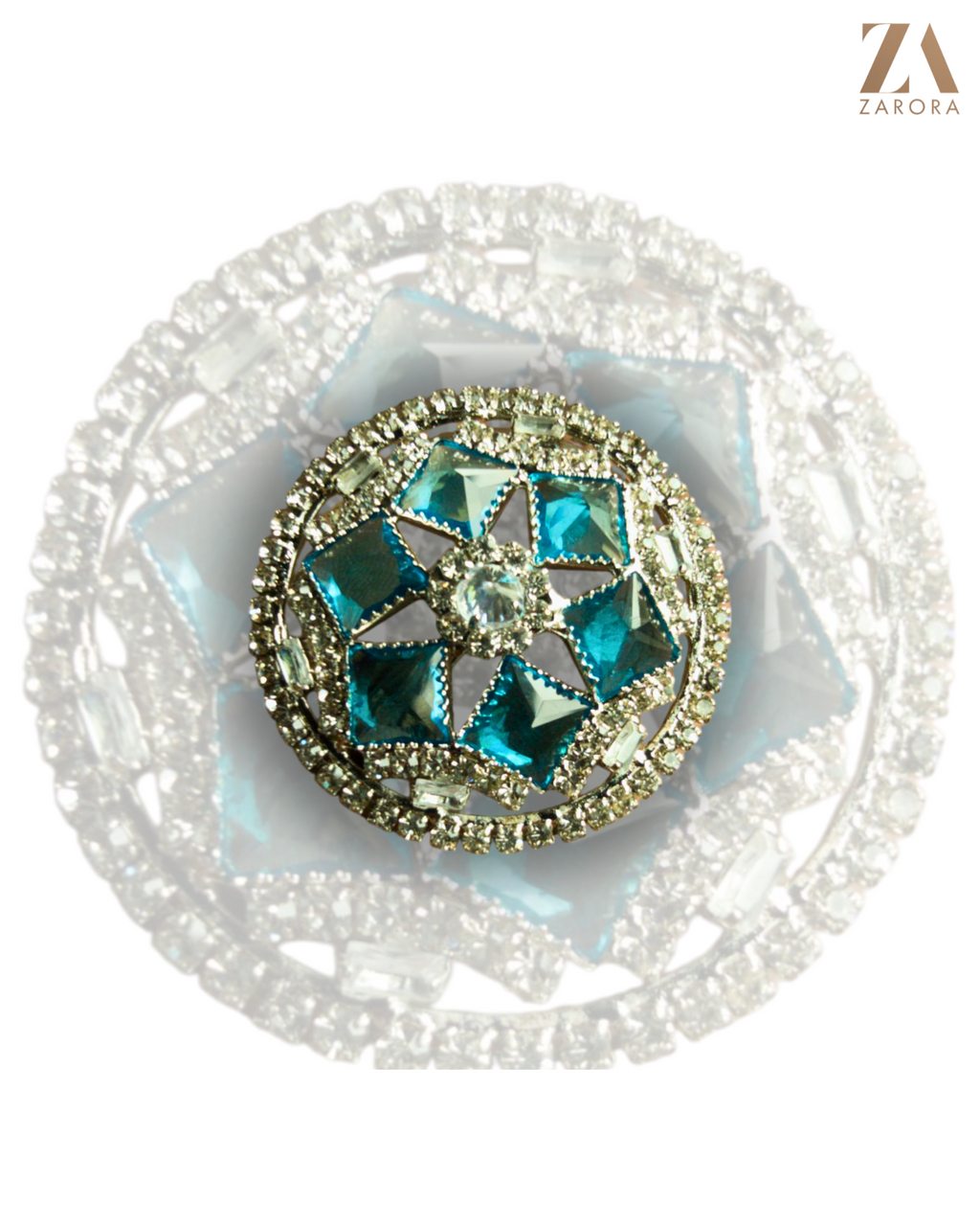 Imperial Blue Crystal Ring