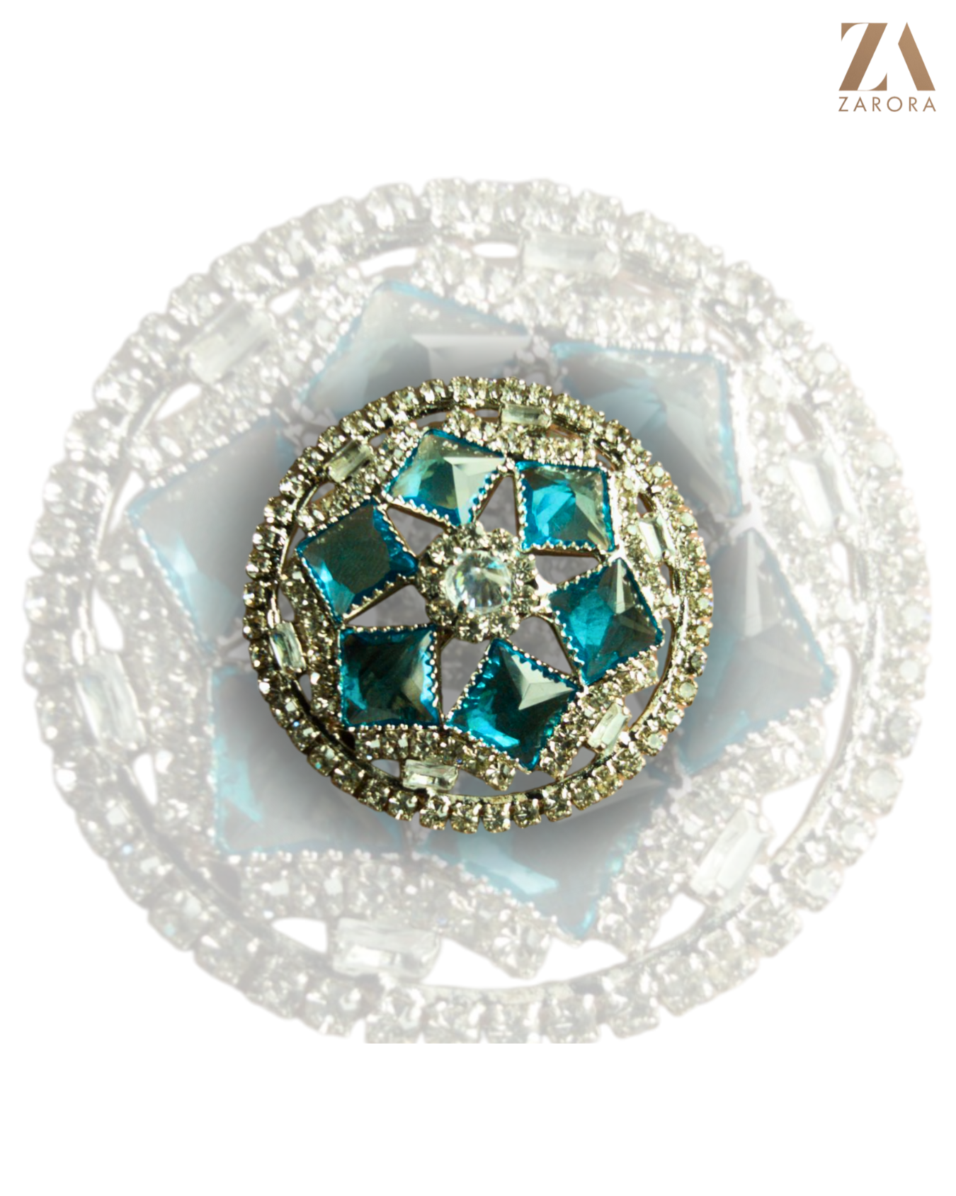 Imperial Blue Crystal Ring