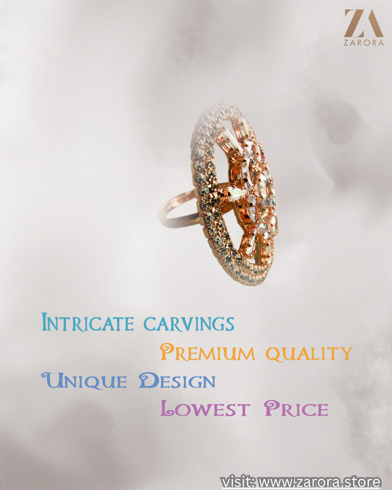 Antique Royal Radiance Ring