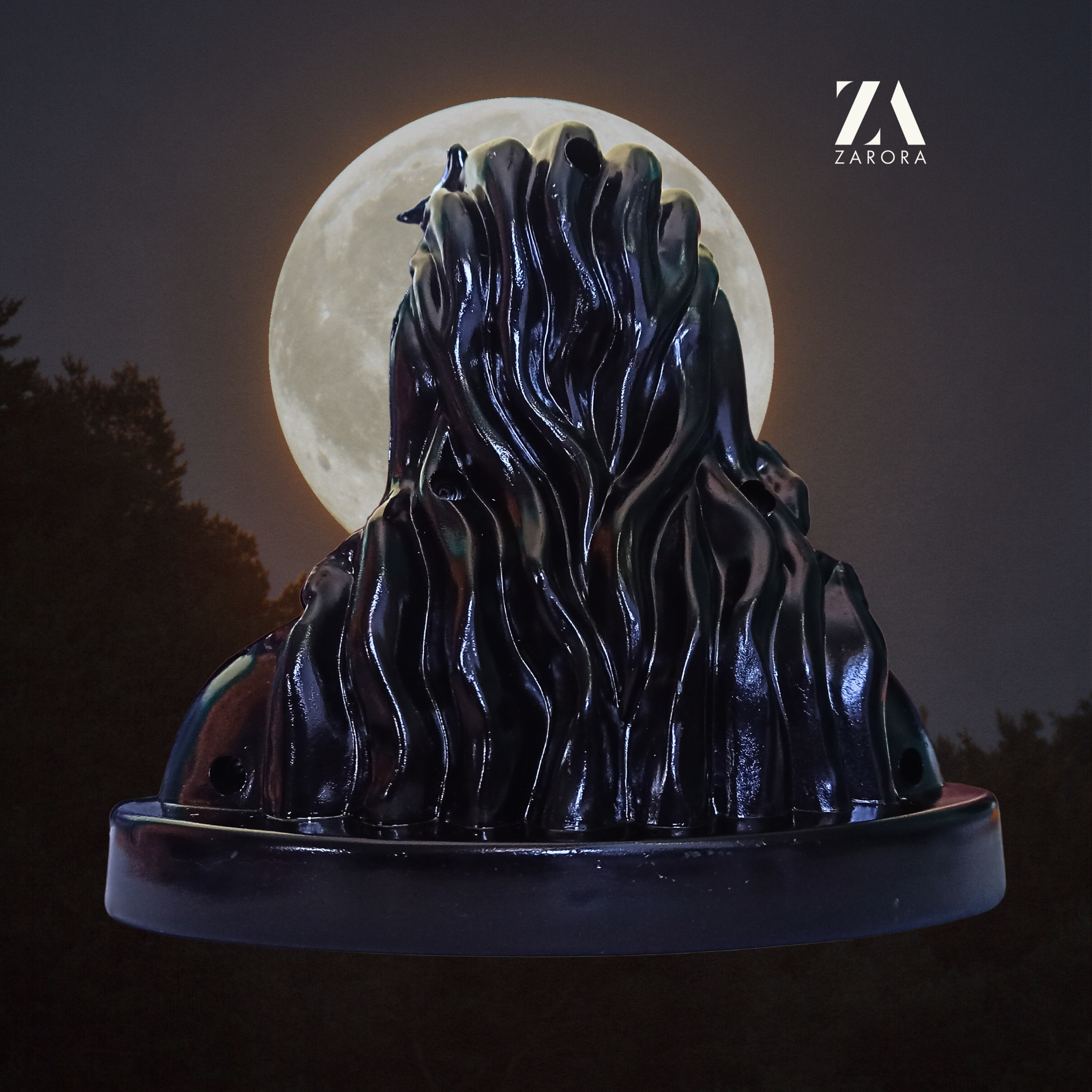 Adiyogi Statue (Plastic model, 14cm*14cm)