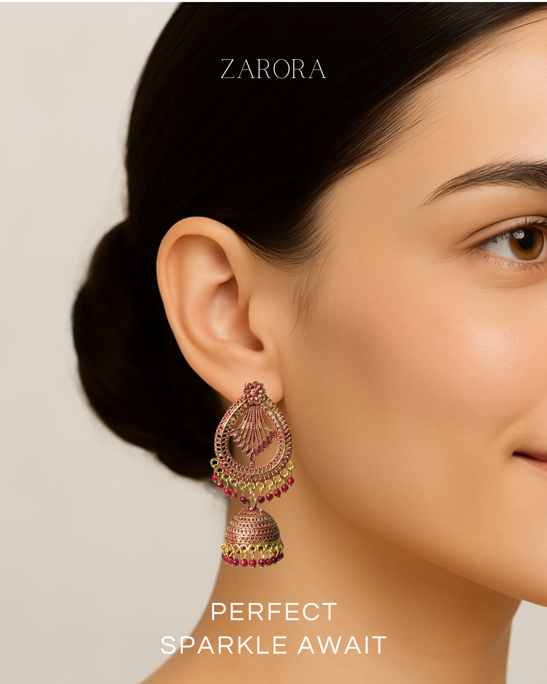 Rakhi Combo 3 Jhumka and 1 key chain